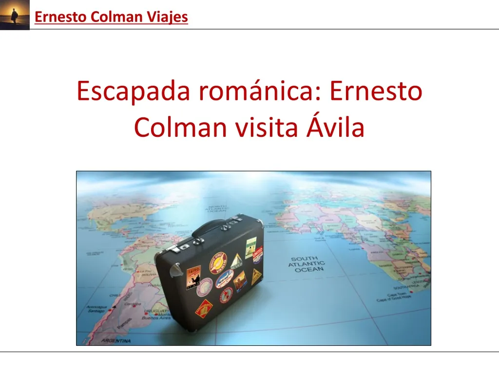 ernesto colman viajes