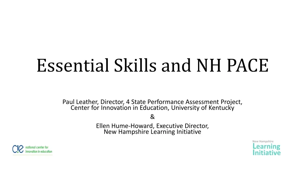 essential skills and nh pace