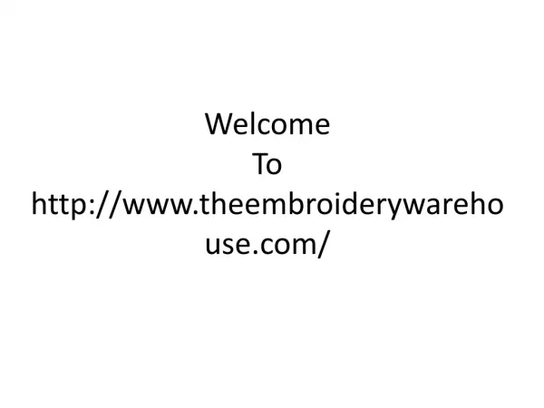 Sell Embroidery Machine | Liquidate Embroidery Equipment