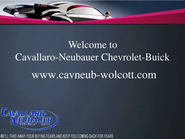Cavallaro Neubauer Chevrolet Buick
