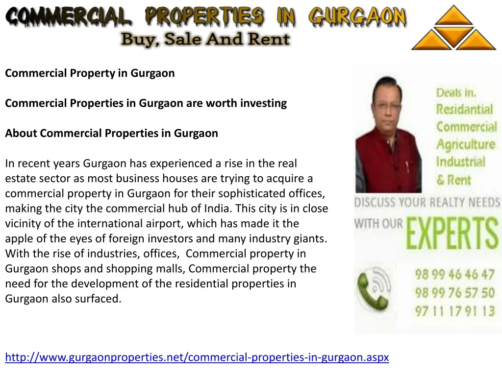 commercial property in gurgaon commercial