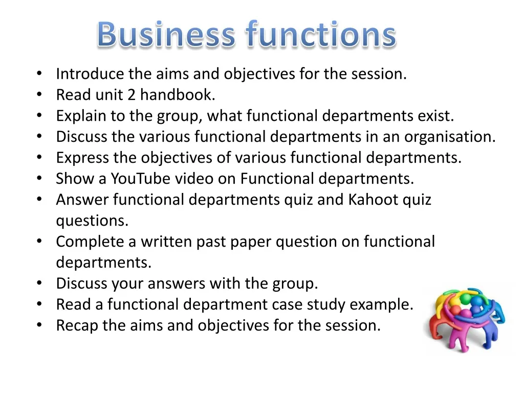 business functions