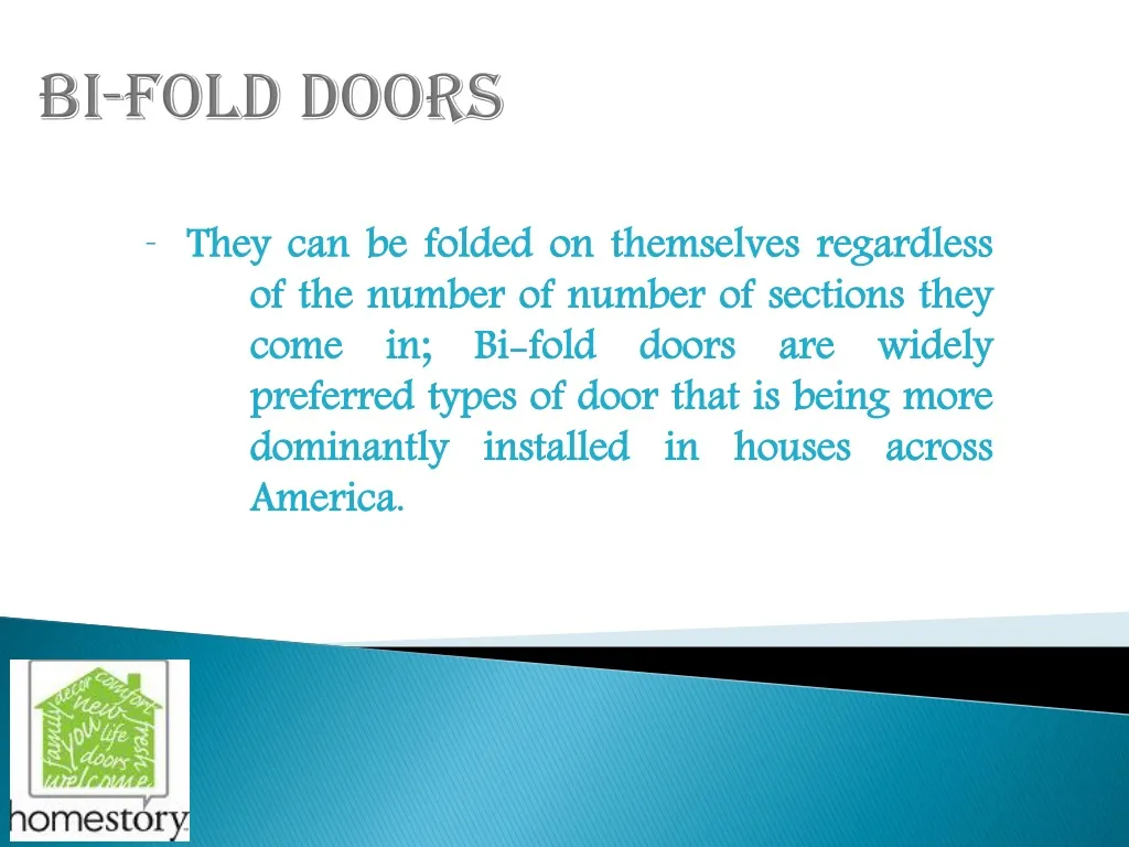 bi fold doors