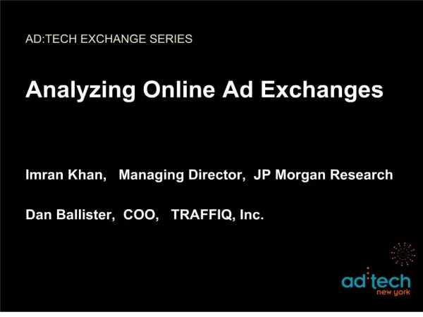 ad:tech exchange series