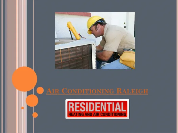 Air Conditioning Raleigh NC