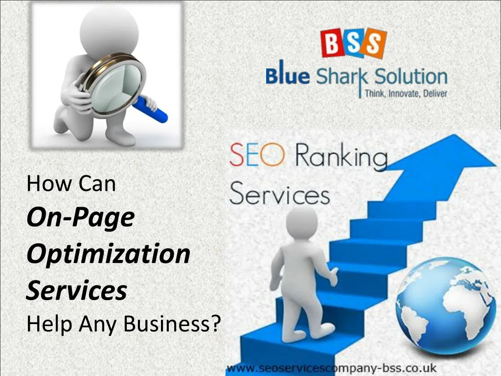 how can on page optimization services help