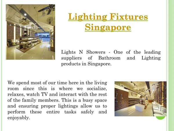 Singapore Lightings