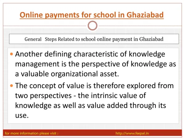 Local news about online paymnet for school in Ghaziabad