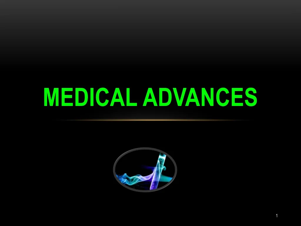 medical advances