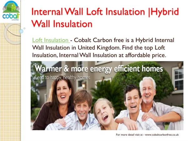 High Class Internal Wall Insulation Service in UK