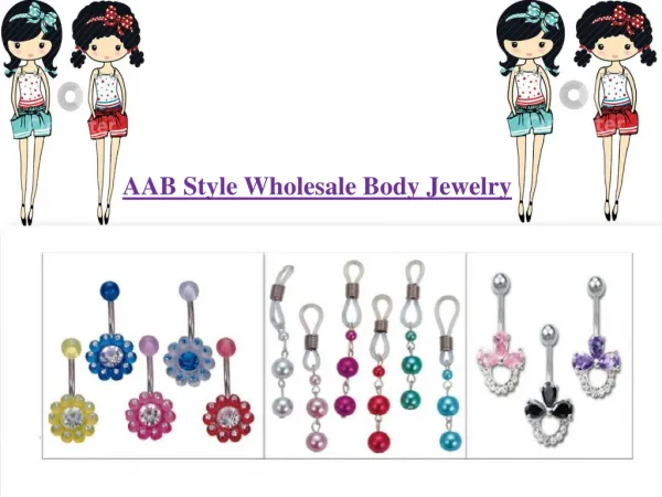 Aab style wholesale body jewelry