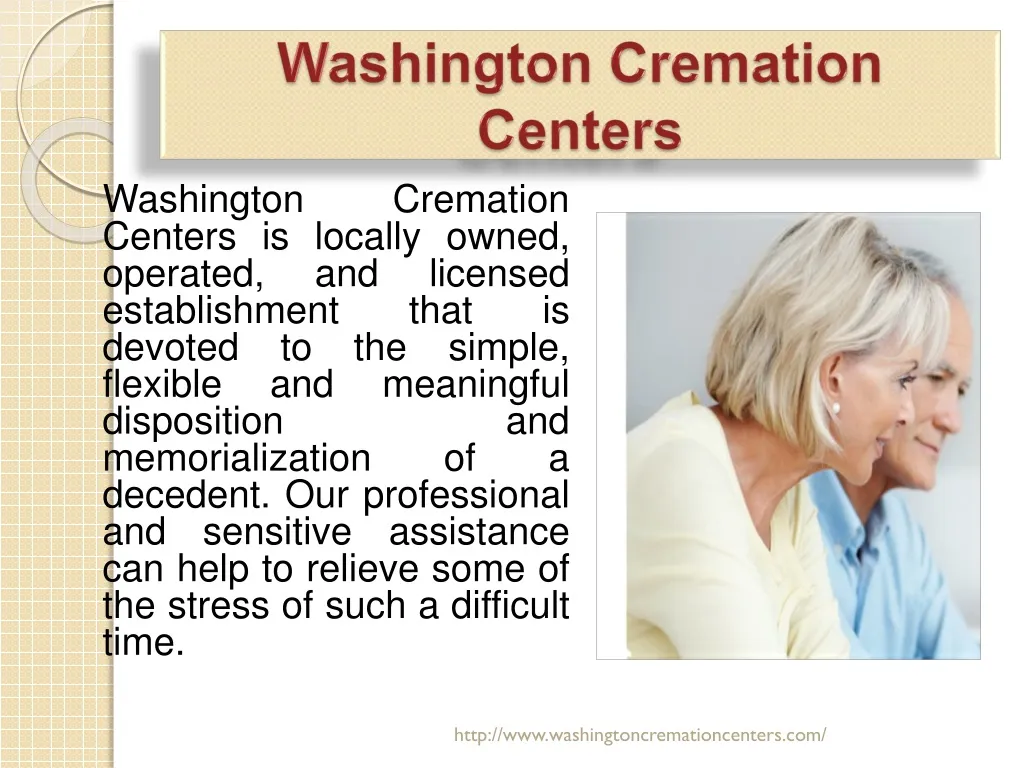 washington cremation centers