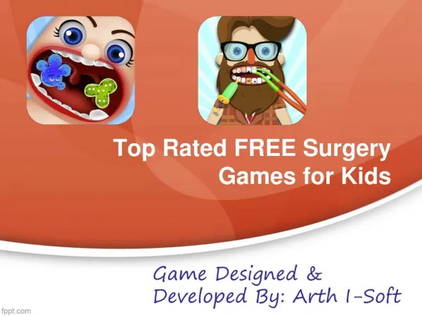Top Rated FREE Surgery Games for Kids