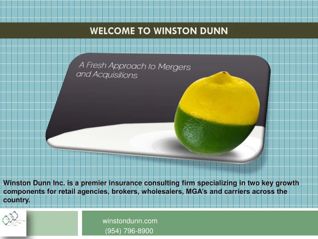 welcome to winston dunn