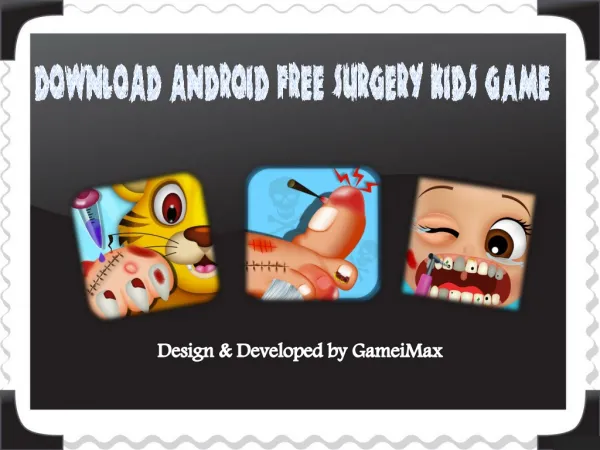 Download Android FREE Kids Games