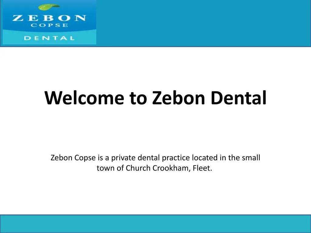 welcome to zebon dental