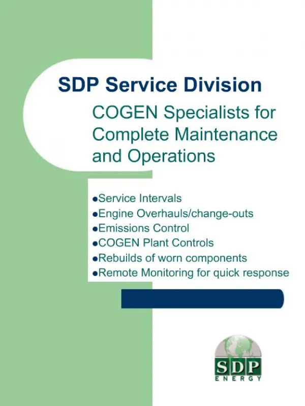 SDP Service Division