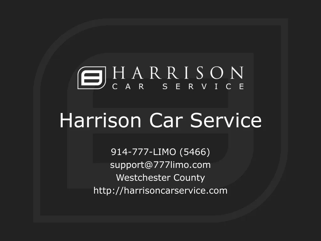 harrison car service