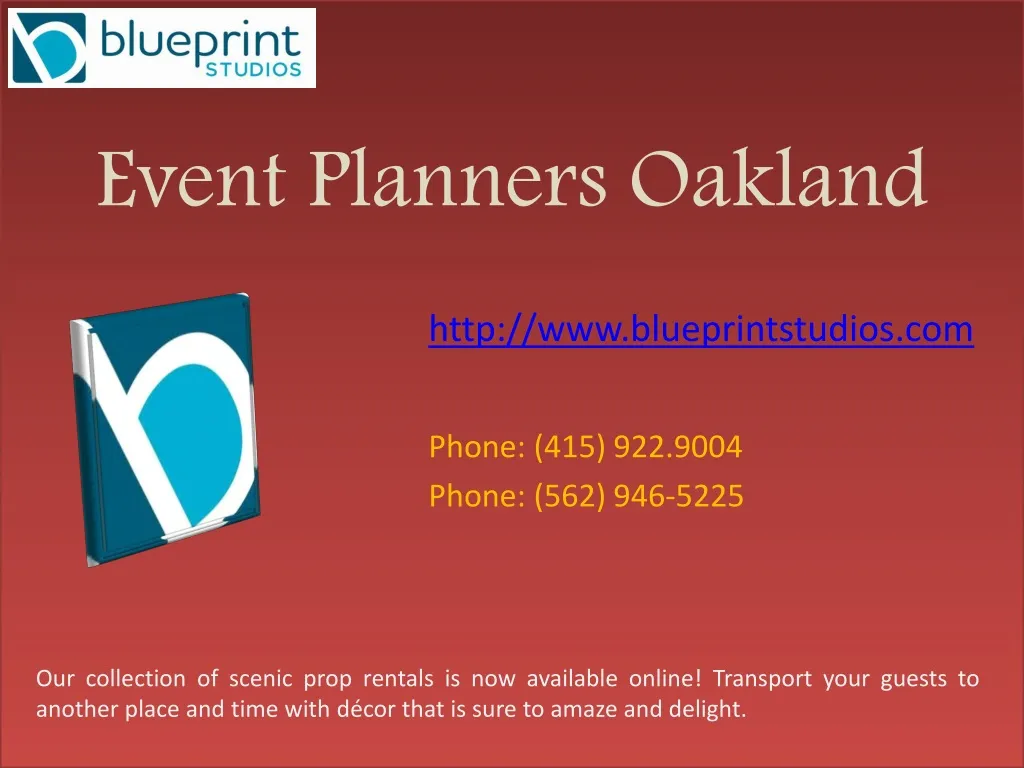 event planners oakland