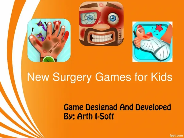 New Surgery Games for Kids