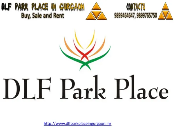 Dlf Park Place in Gurgaon
