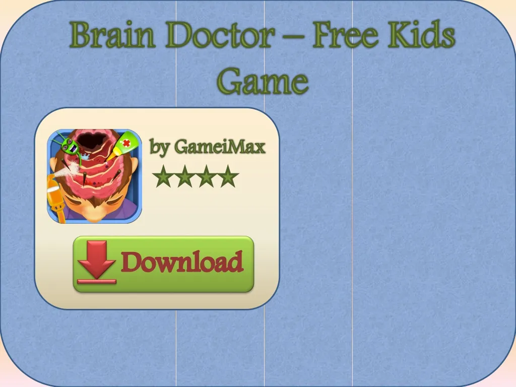brain doctor free kids game