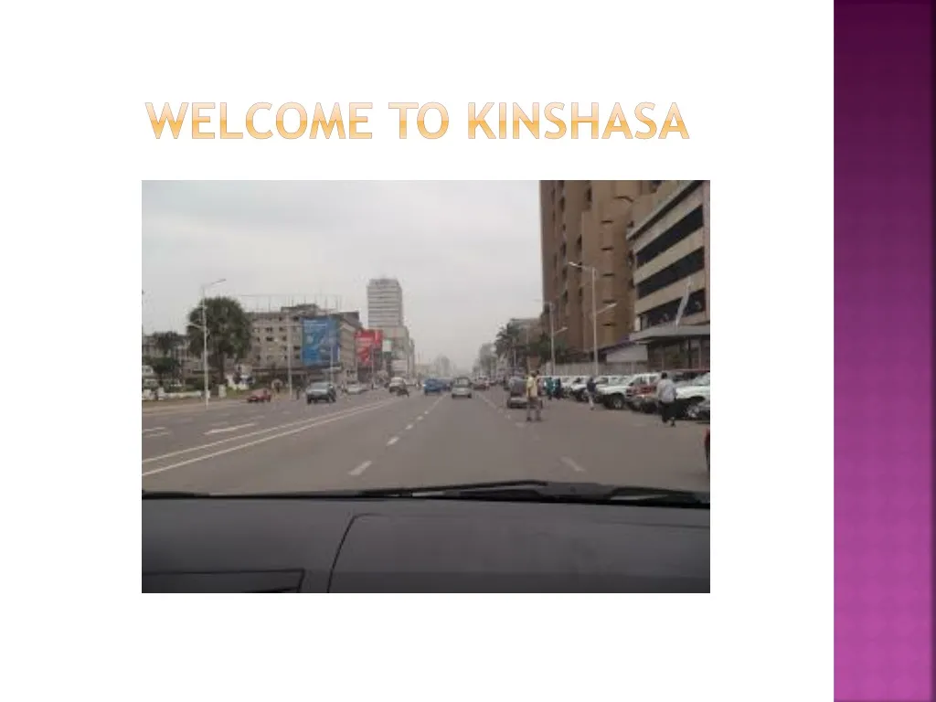 welcome to kinshasa