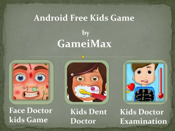 Free Android Games for Kids