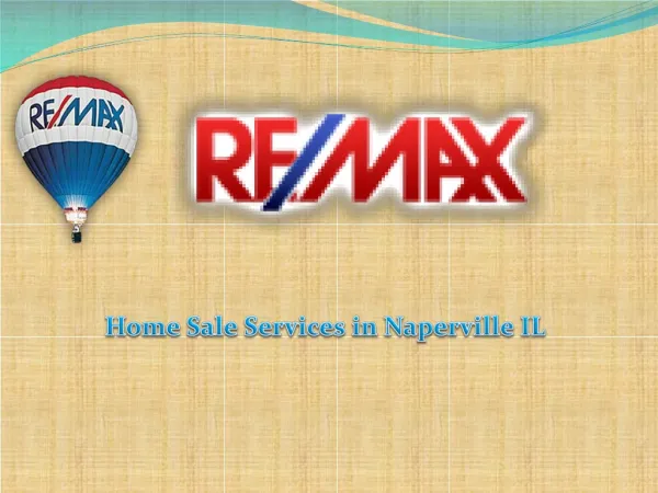 Home Sale Services in Naperville IL