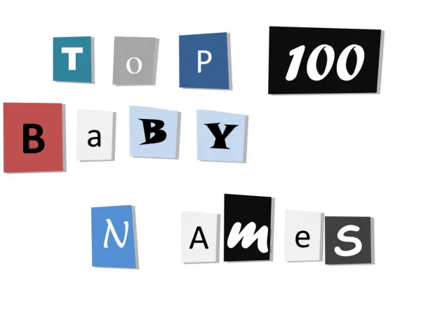 Do You Know the Top 100 Baby Names