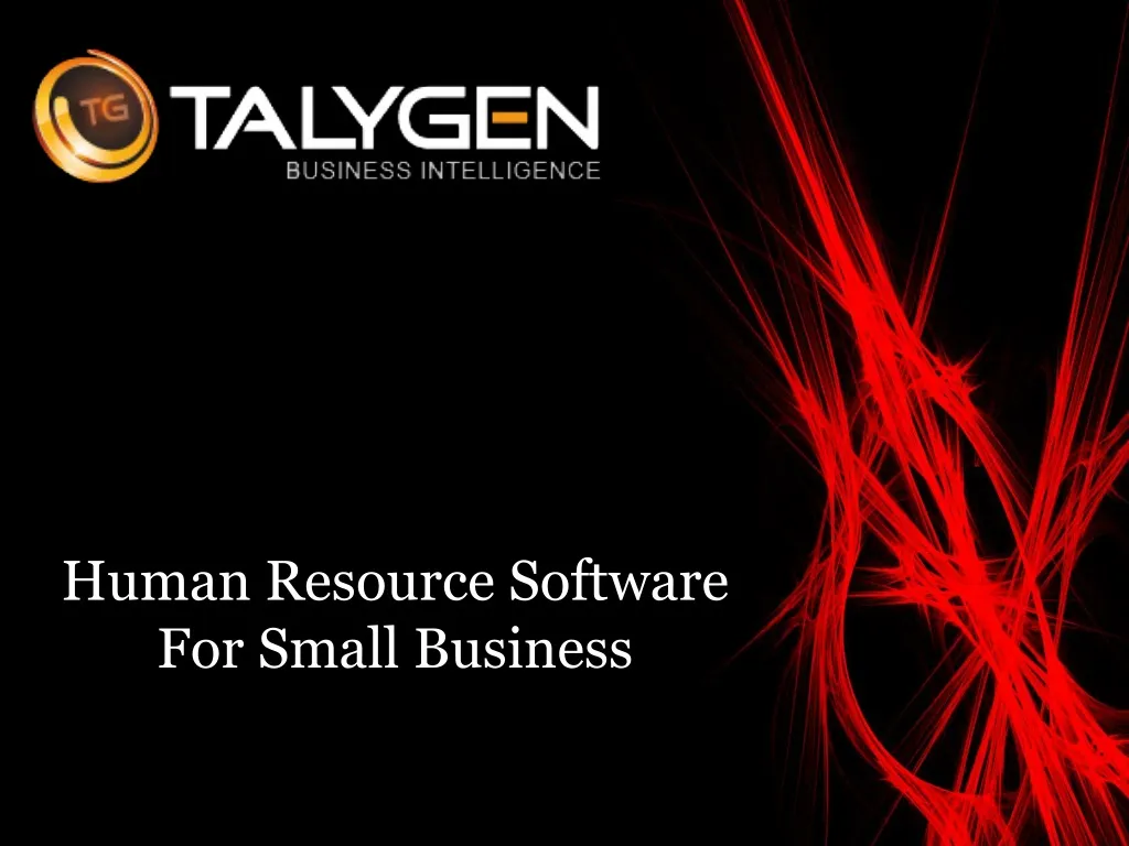 human resource software for small business