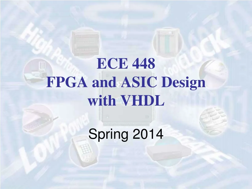 ece 448 fpga and asic design with vhdl