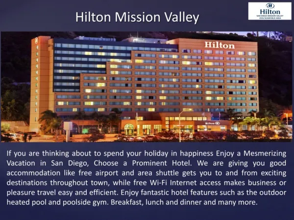 Find The Best Hotel In San Diego