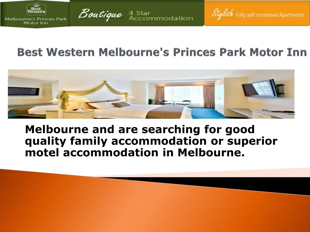 best western melbourne s princes park motor inn
