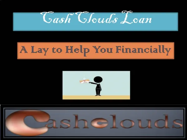 Cash loans a financial help