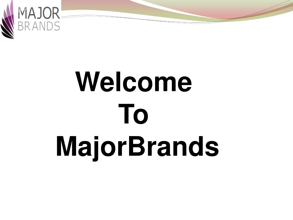 welcome to majorbrands