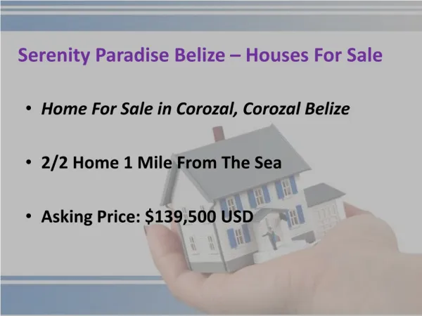 Moving to Belize | Corozal Ocean frontage for sale Belize