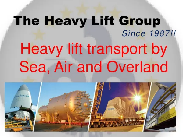 Heavy Lift Group | Global Project logistics