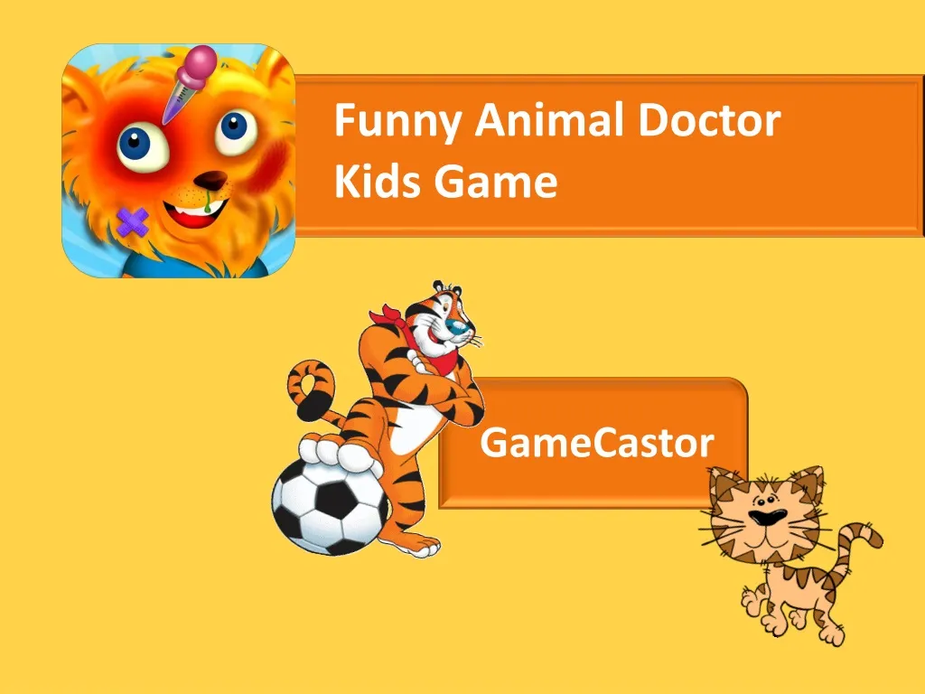 funny animal doctor kids game