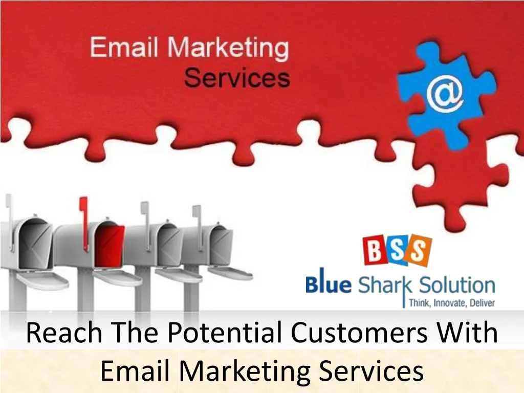 reach the potential customers with email