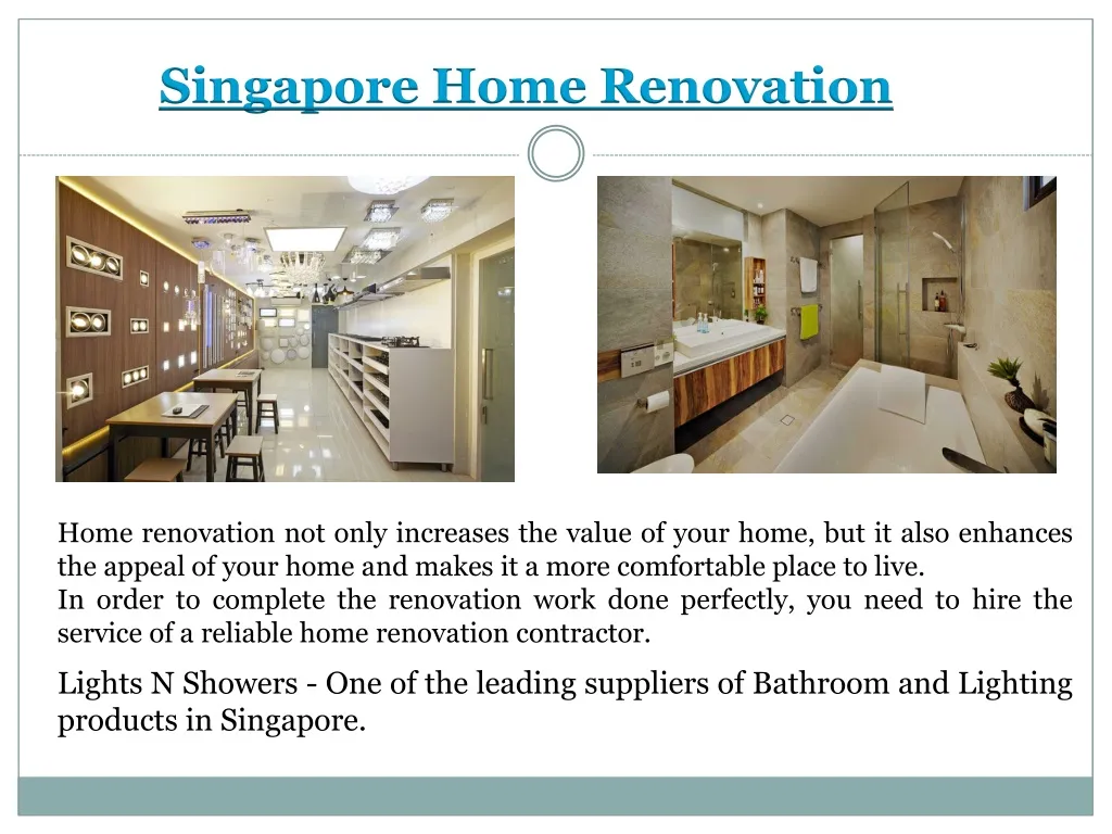 singapore home renovation
