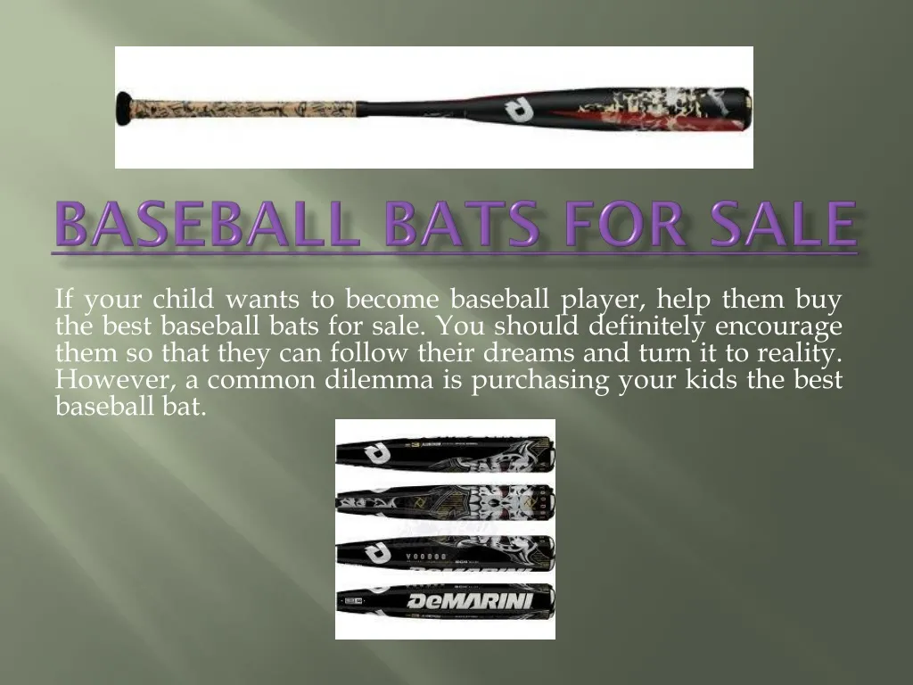 baseball bats for sale