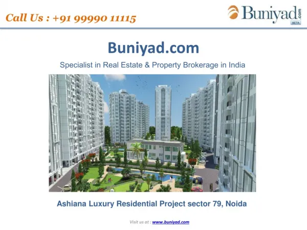 New project launch in Noida by Ashiana Developers