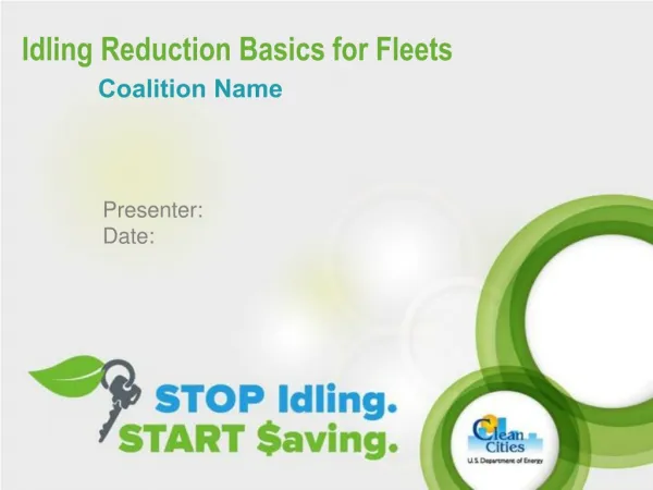 Idling Reduction Basics for Fleets