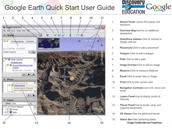 Google Earth Quick Start User Guide