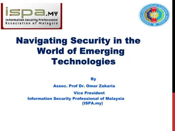 Navigating Security in the World of Emerging Technologies