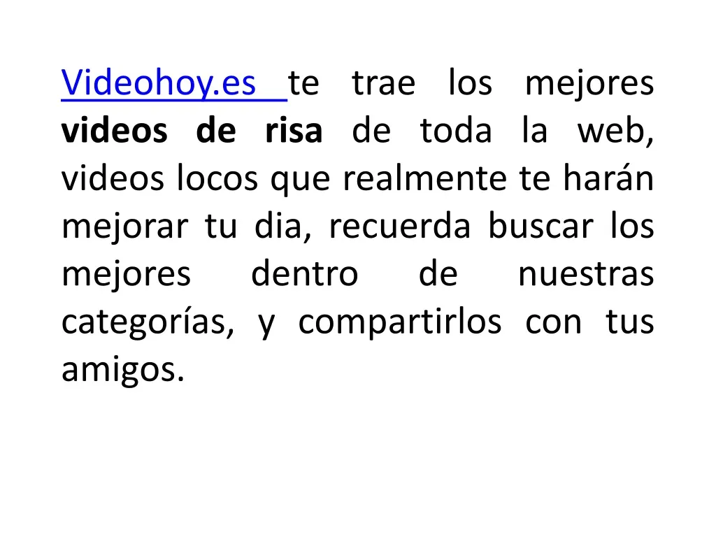 videohoy es te trae los mejores videos de risa