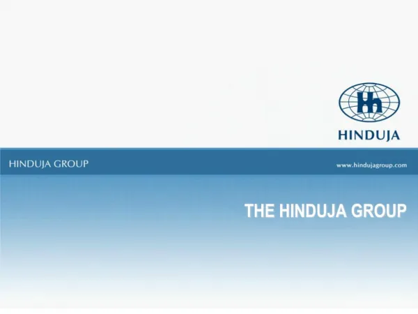 the hinduja group