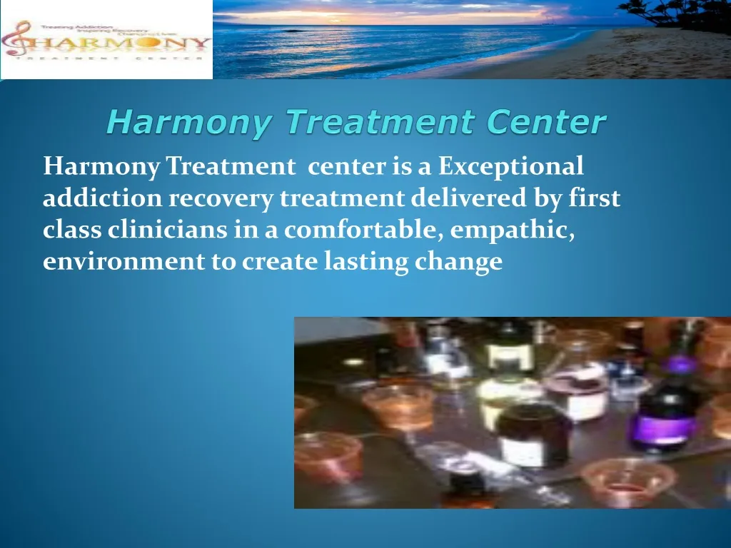 harmony treatment center