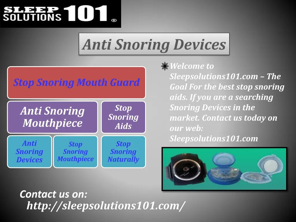 anti snoring devices
